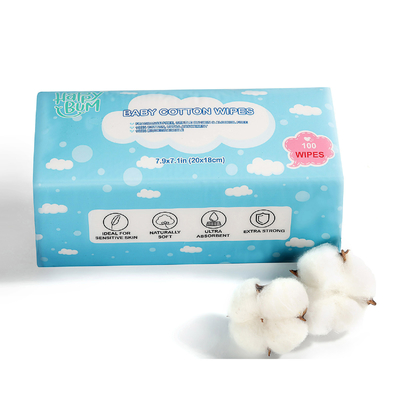 Disposable Eco Friendly Face Towel 100% Cotton Tissue Towel Cleansing Wipes