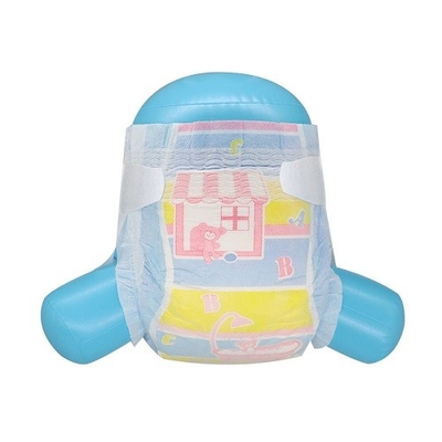 3D Cloudy Soft Breathable Material Disposable Baby Diaper With Magic Tape