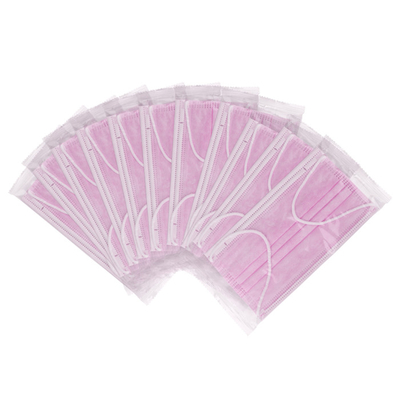 95% BFE Meltblown Filter Non Woven Earloop Disposable Face Mask With Strong Earloop