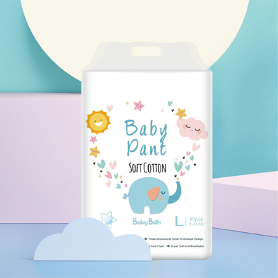 Design Pattern Wetness Indicator Jumbo Package Pullup Baby training Diaper