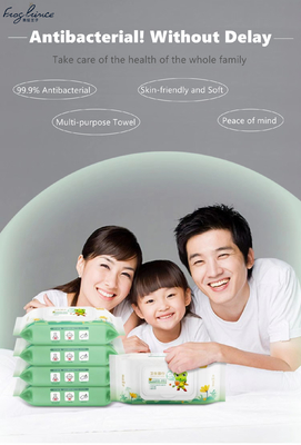 Plant Based Plasitic Dispenser Adult Disposable Wipes For Home Use