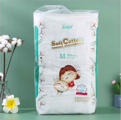 22 To 32 Lbs Soft Non Woven Dry Surface Disposable Baby Diaper With Eco Friendly