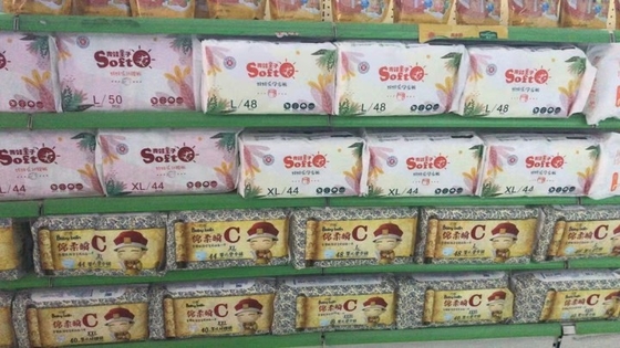 Disposable Free Sample Super Soft Breathable Newborn Nappies Pull Up Baby Diaper