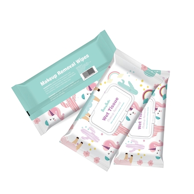Facial Cleaning Water Rose Makeup Remover Wipes With Micellar Water