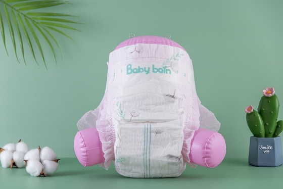Super Dry Surface Disposable Baby Diapers Highly Absorbent