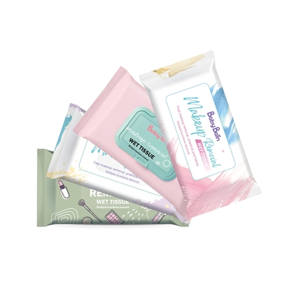 Makeup Remover Face Cleansing Wipes Hypoallergenic Wet Tissue Disposable