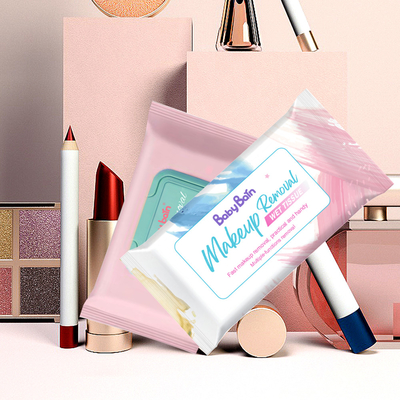 Makeup Remover Face Cleansing Wipes Hypoallergenic Wet Tissue Disposable