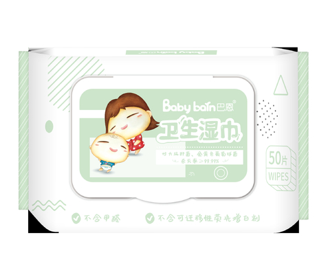 New Develop Design Pure Water Spunlace Non Woven Disposable Wet Wipes