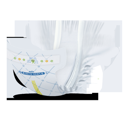 High Absorption Disposable Baby Diaper Breathable Dry And Soft Surface Layer