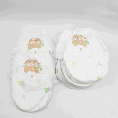 Eco Friendly Soft Fitted Pull Up Pants Baby Disposable Diaper