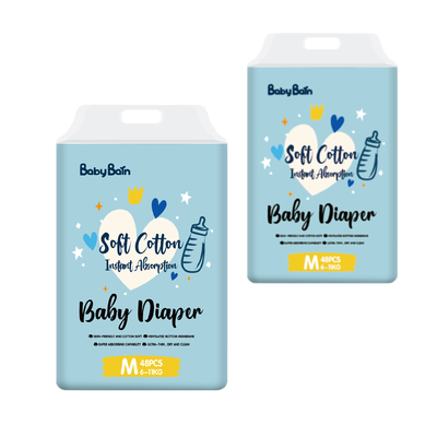 Super Absorption Disposable Baby Diapers Soft breathable