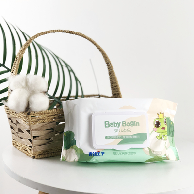 Spunlace Nonwoven Disposable Wet Wipes Biodegradable Soft Cleaning Organic