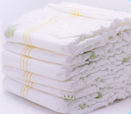 High Absorbency 3D Leak Prevention Disposable Baby Diaper Soft Cotton Ultra Thin