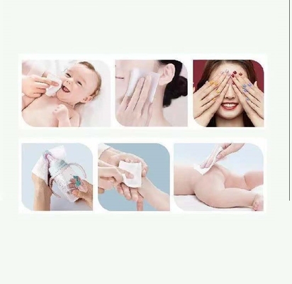 Baby Facial Disposable Dry Tissues 100% Cotton For Daily Use