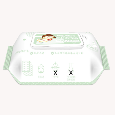 Eco Friendly Disposable Wet Wipes Tissue for Infant Baby Cleaning Skin