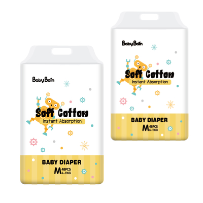 Non Woven 3D Disposable Baby Pull Pants Soft Breathable