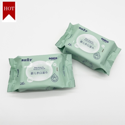 Sensitive Newborn Skin Biodegradable Disposable Wet Wipes Hypoallergenic Plant Based