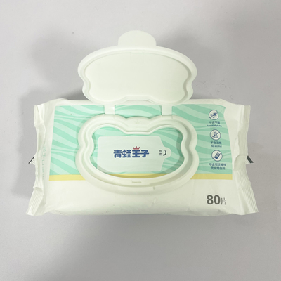 Organic Baby Water Wipes 100% Biodegradable Bamboo Fiber Wet Wipes For Baby
