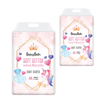 Magic Disposable Baby Nappies A Grade Sleep Soft Baby Pull Up Diaper Pants