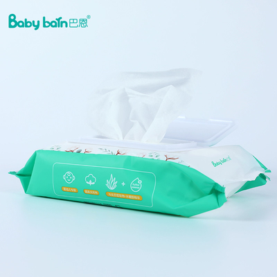 Biodegradable Organic Clean Baby Wet Wipes For Hand And Face