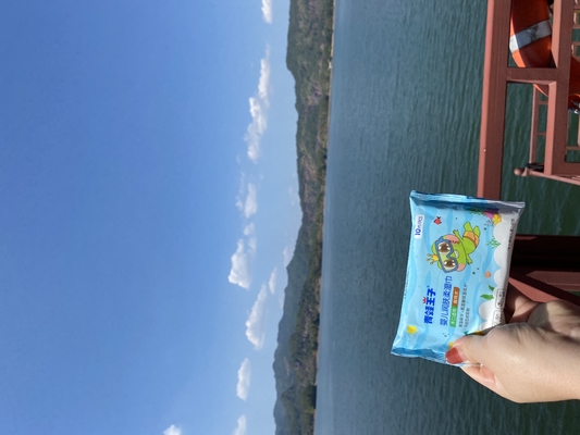 100% Pure Water Eco Friendly Biodegradable Organic Disposable Wet Wipe For All Age