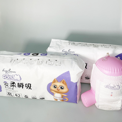 Comfortable Pull Up Pants Disposable Diapers Baby Soft breathable