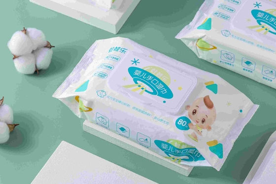 Biodegradable 99.9 Pure Organic Water Wipes Hand Cleaning Baby Disposable Wet Wipes