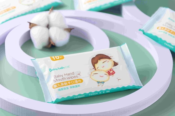 Biodegradable 99.9 Pure Organic Water Wipes Hand Cleaning Baby Disposable Wet Wipes