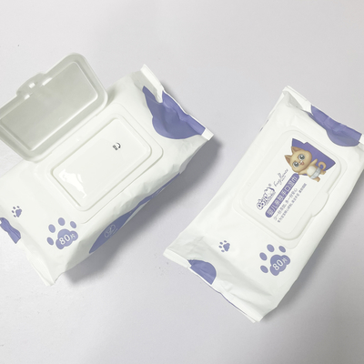 Custom Logo Fragrance Free Bamboo Flushable Water Based Newborn Baby Wet Wipes Tiusse