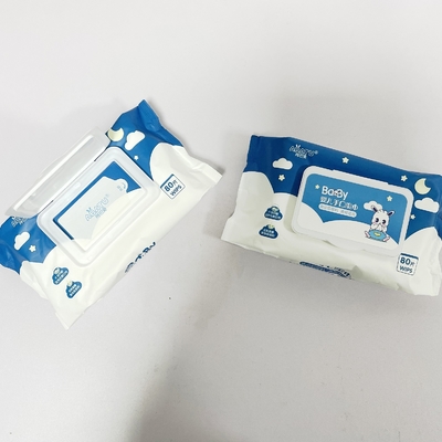 Custom Logo Fragrance Free Bamboo Flushable Water Based Newborn Baby Wet Wipes Tiusse