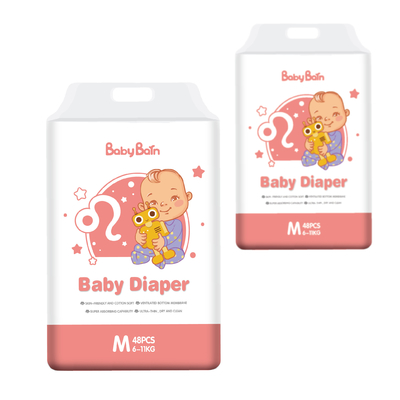 Highly Absorbent Pretty Baby Diapers Eco Friendly Diaper Premium Nappies