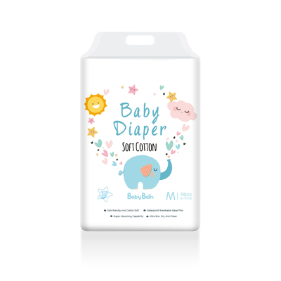 OEM Custom Disposable Baby Diaper Nappy Regular A Grade New Born Baby Nappies