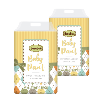 Highly Absorbent Pretty Baby Pants Eco Friendly Diaper Premium