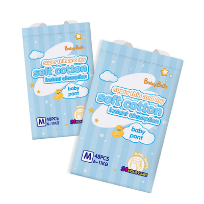 Custom Disposable Regular Baby Pants High Absorption Baby Pull Up Diapers