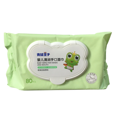 Disposable Pure Water Based Wipes Sensitive Skin Care Baby Hand Mouth Cleaning