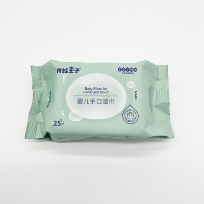 Custom Disposable Spunlace Non Woven Wet Tissue Paper Baby Thick Wet Wipes