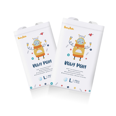 Non Woven Fabric Custom Baby Dipers Skin Friendly Disposable Diapers