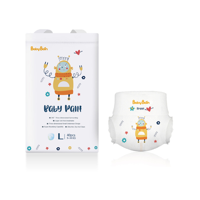 Non Woven Fabric Custom Baby Dipers Skin Friendly Disposable Diapers