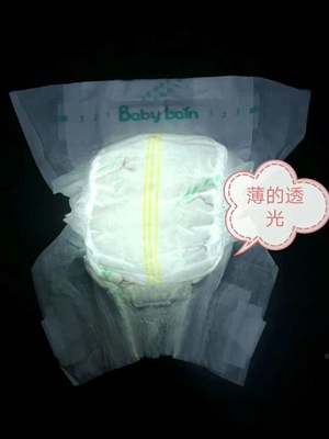 Custom Clothlike Backsheet Disposable Baby Diaper Printed with 3D Channel