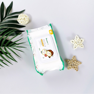 Happy and nice Unscented disposable baby wipes For Hands Face China Factory Wet Wipes