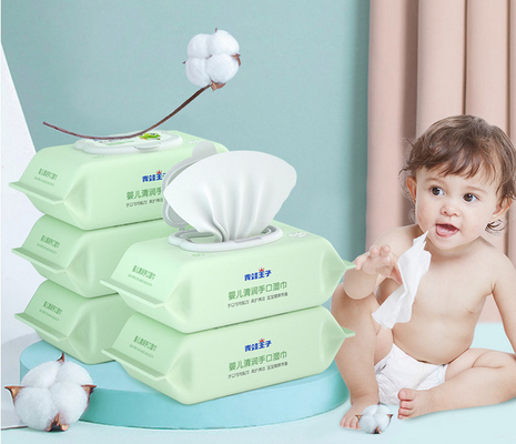 Wholesale Soft Fragrance Free Newborn Baby Wet Wipe Sensitive Skin Wipes for Cleaning