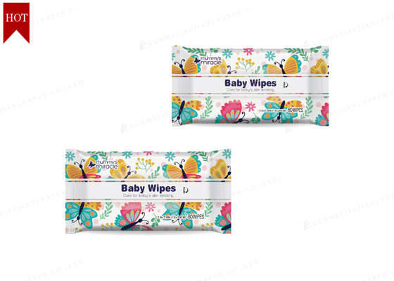 Wholesale Custom Biodegradable Organic Clean Baby Wet Wipes for Hand and Face