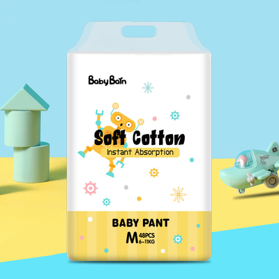 Wholesale High Quality Breathable Surface Grade A Disposable Baby Diaper Nappies