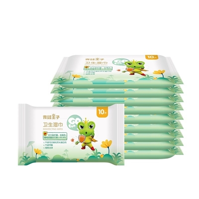 OEM 72pcs Non Woven Babies Care Cotton Biodegradable Disposable Wet Wipes Alcohol Free