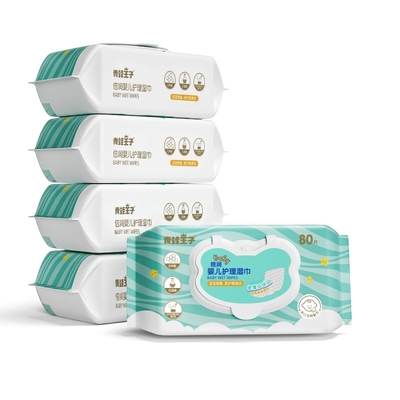 Customized Private Label Compressed Wet Towels Disposable Push Cleaning Magical