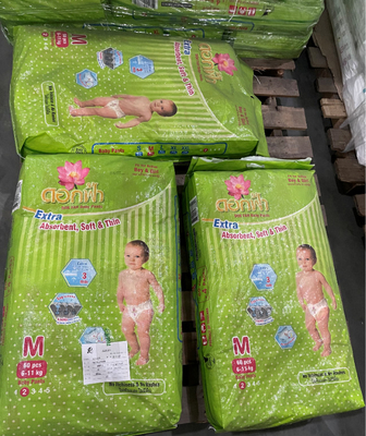 Free Samples Newborn Premium Disposable Baby Diaper Breathable