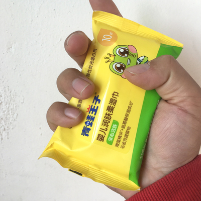Custom Cotton Baby Wet Wipes Cleaning Ultra Soft