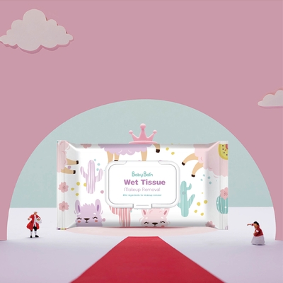Custom Ultra Soft Nonwoven Baby Wet Wipes without cover