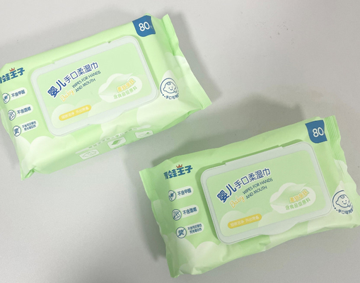 Organic 99% Water Baby Wipes Private Label Non Woven Fabric Baby Wet Wipes
