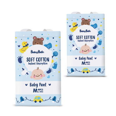 OEM ODM Magic Cotton Disposable Baby Diaper Breathable